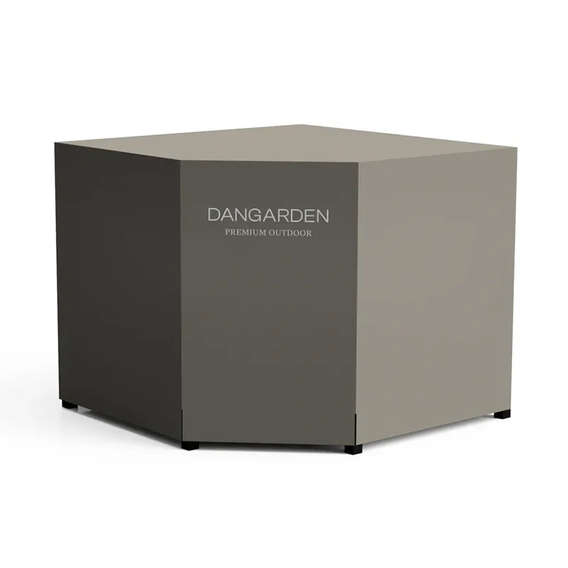 Beige ulkokaapin vedenpitävä kansi